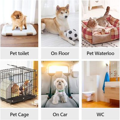 Des coussins jetables pour animaux de compagnie 56x56cm Grandes coussins pour chiots et animaux