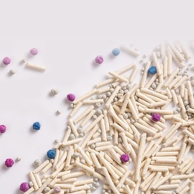 Service de personnalisation fourni OEM Litter de chat au tofu naturel pour litière mélangée de sable élevé