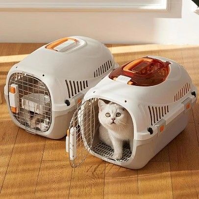 Sac d'espace portable en plastique pour animaux de compagnie Aéronautique Conçu pour transporter des chiens et des chats pour les voyages en plein air