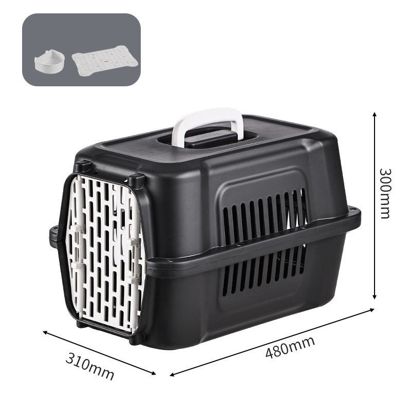 Boîte de transport pour animaux de compagnie approuvée par les compagnies aériennes Boîte de transport pour animaux de compagnie pour chiens en demi-cercle