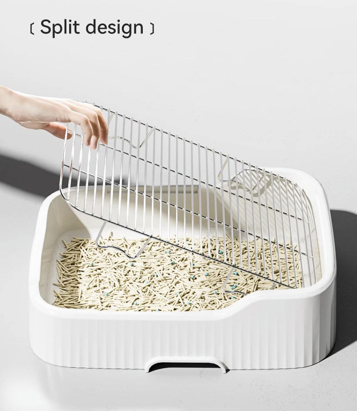 ODM Designs Top Vente Design séparé Urinal en plastique pipi intérieur Pet chien toilette entraînement plateau de pisse avec tiroir