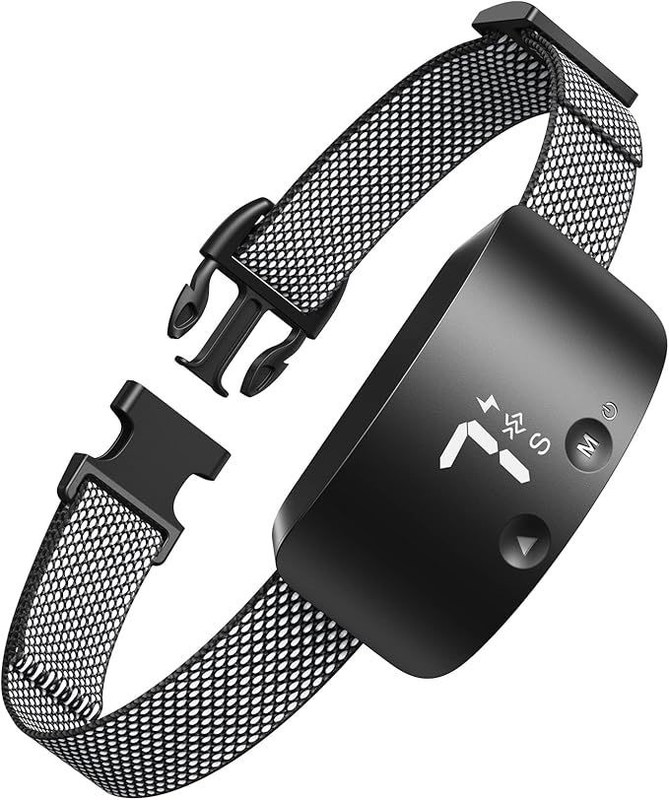 Collier de contrôle sans écorce en aluminium-plastique, résistant aux vibrations et à l'eau