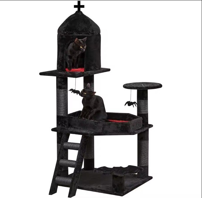 Components de gratte-ciel de grande taille Arbre de chat Convient pour les chats et les petits animaux