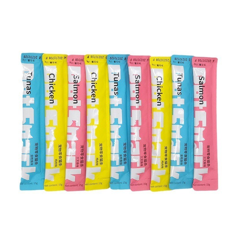 Mangez de la viande avec un bâton de chat de 55% pour les chiens 15 g/pcs