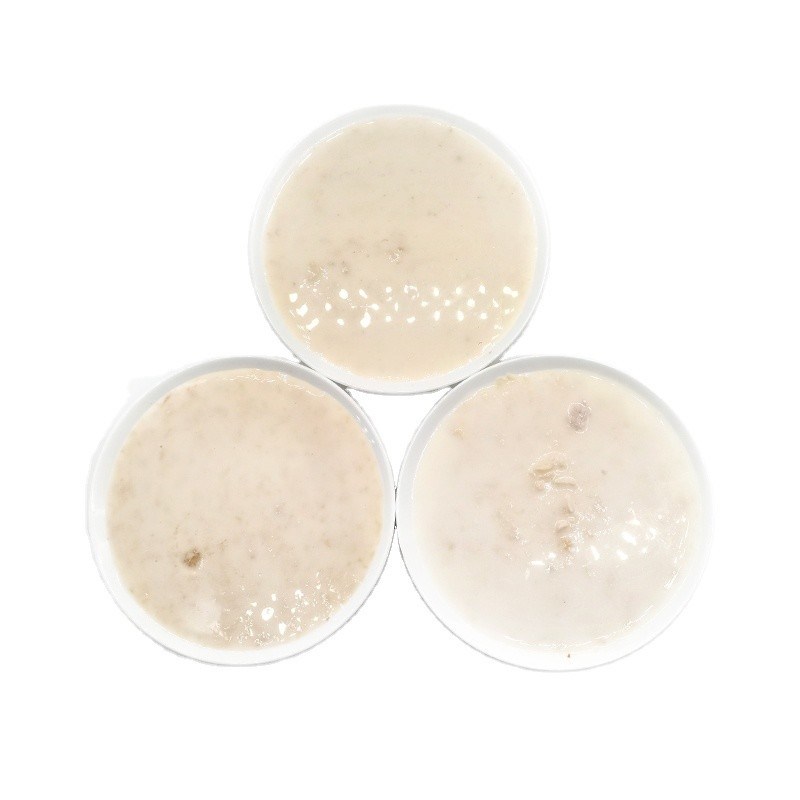 Alimentation humide pour animaux de compagnie Produits riches en protéines Faible teneur en matières grasses Grade supérieur Poulet de lait de poulet de chèvre 85g